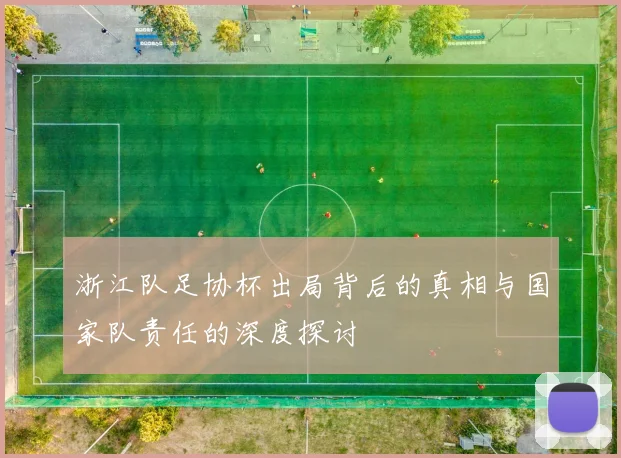 浙江队足协杯出局背后的真相与国家队责任的深度探讨