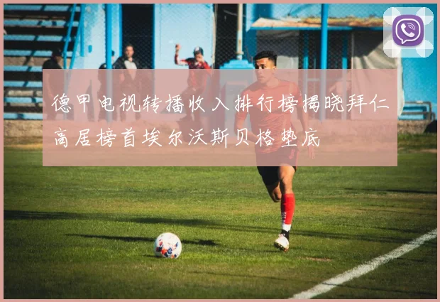 德甲电视转播收入排行榜揭晓拜仁高居榜首埃尔沃斯贝格垫底